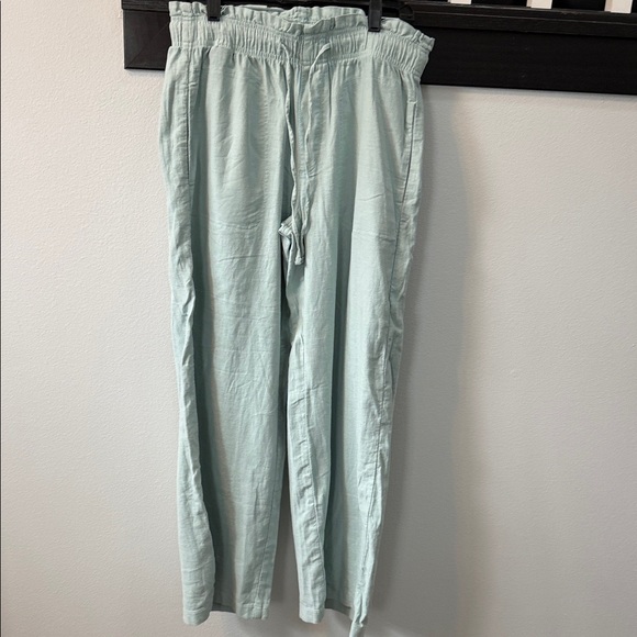 American Eagle Outfitters Pants - American Eagle Outfitters Light Mint Drawstring Joggers